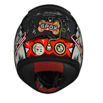 CAPACETE LS2 FF353 RAPID SPOX CINZA E VERMELHO