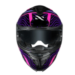 CAPACETE NORISK STRADA II FUSION ROSA E PRETO