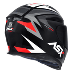 CAPACETE ASX EAGLE STREET PRETO GRAFITE BRANCO 