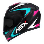 CAPACETE ASX BRANCO ROSA TIFFANY