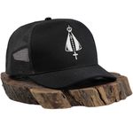 Boné Trucker PR Nossa Senhora Preto