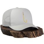 Boné Trucker Anzol De Ouro Branco