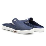 Kit Babuche Slip On Mule Polo Joy Masculino Conforto C/ Relógio - Jeans