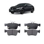 N2039 PASTILHA FREIO TRASEIRA HONDA NEW CIVIC