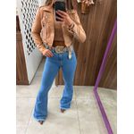 Calça Flare Jeans Vick Barra Desfiada