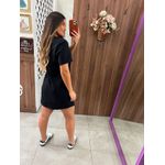 Vestido Moletinho Preto Colcci Sport