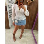 Blusa Branca Laise Sofi