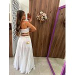 Conjunto Longo Branco Maya