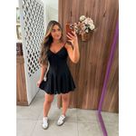 Vestido Curto Preto Gabi 