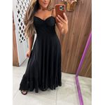 Vestido Longo Megan Preto 