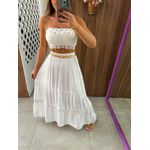 Conjunto Longo Boho Branco Anna