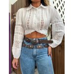 Camisa Boho Catarina Branca