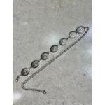 Cinto Medalha Boho Prata Old 