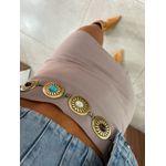 Cinto Medalha Pedra Boho