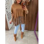 Poncho Tricot Nude 