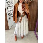 Blazer Camurça Caramelo Sabrina 