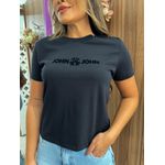 T-shirt Justa New Basic Preta John John