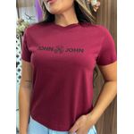 T-shirt Basic Vinho John John 
