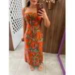 Vestido Reto Estampado Cactus Farm