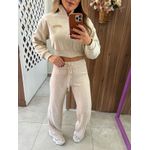 Moletom Cropped Cru Bordado Colcci