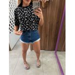 Cropped Box Floral Com Logo Colcci CLC 