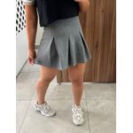 Saia Colegial Cinza Colcci Sport 