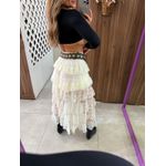 Saia Renda Babados Off Amy