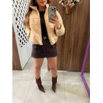 Jaqueta Puffer Bege Alice