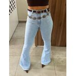 Calça Flare Jeans Nxo Brilhos