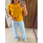 Camiseta Born To Be An Icon Colcci Amarela 