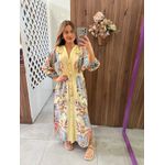 Vestido Cropped Estampado Encanto Boho Farm 