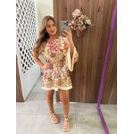 Vestido Curto Jardim Majestoso Farm