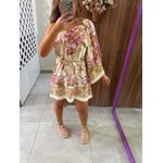 Vestido Curto Jardim Majestoso Farm