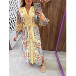 Vestido Cropped Estampado Encanto Boho Farm 