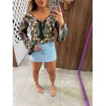 Blusa Lenço Floral Talita Farm