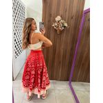 Saia Gode Caetana Estampada Farm