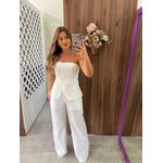 Conjunto Alfaiataria Branco Gabriela 