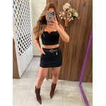 Conjunto Curto Preto Sabrina