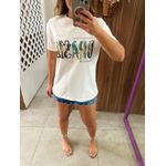 T-Shirt Média Soy Brasil Off White Farm