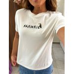 T-Shirt Fit Farmrio Tucaninho Off White Farm