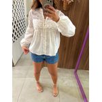 Blusa Branca Rendada Ceci