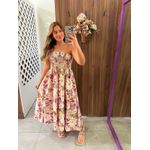 Saia Estampada Serena Farm