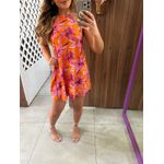 Vestido Frente Única Estampado Flores Colcci 