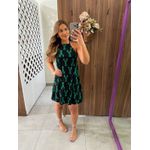 Vestido Frente Única Estampado Colcci