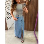Regata Slim Canelada Cinza Colcci