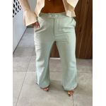 Calça Reta Cintura Alta Verde Lez a Lez