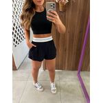 Short Curto Comfort Preto Colcci Sport