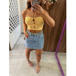 Top Tricot Amarelo Candy Mia