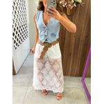 Colete Jeans Claro Bianca