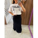 Camiseta Cropped Com Estampa Off Colcci 